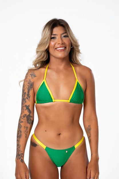 Ipanema bikini style - triangle Top - Brasileira