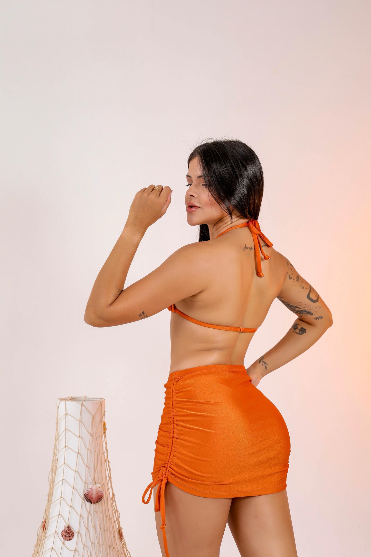 Beach Gloss - Mini Skirt by Ella Exotic (limited pieces)