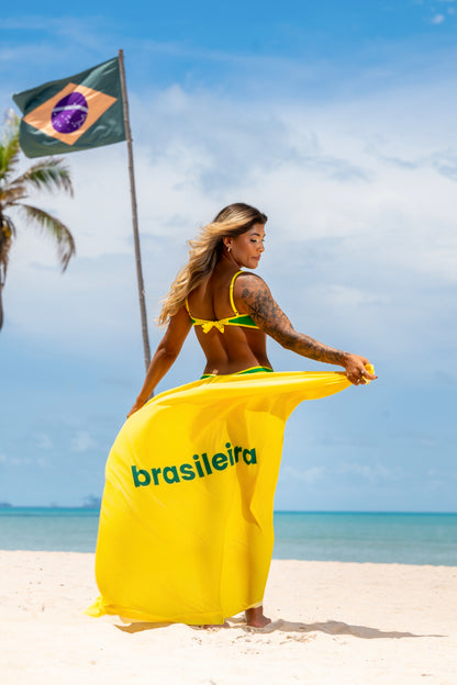 Sarong Brasileira - canga de praia