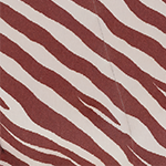 Zebra Brown White