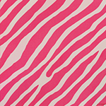 Zebra Pink White